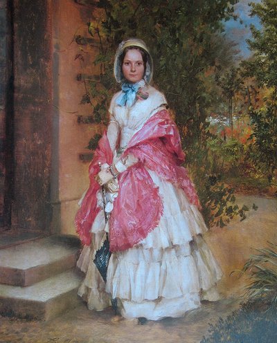 Clara Schmidt von Knobelsdorff by Adolph Menzel